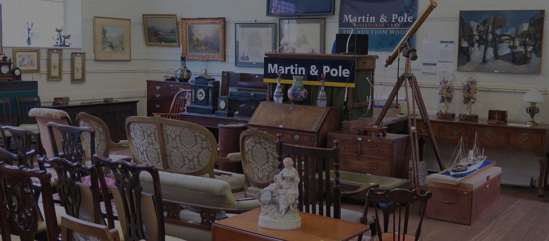 Antique Auctions Martin Pole Estate Agents Wokingham