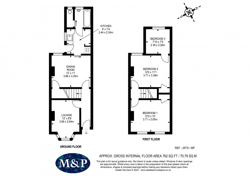 Floorplan for Tidmarsh Street, Reading