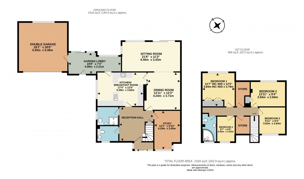 Floorplan for Egerton Road, Reading