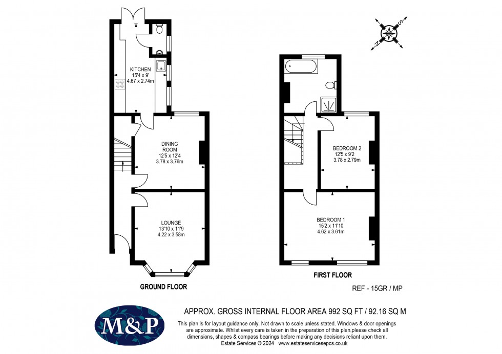 Floorplan for Goodchild Road, Wokingham