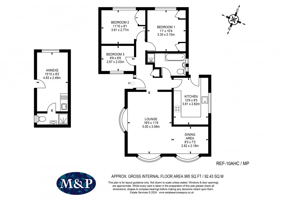 Floorplan for Holmes Crescent, Wokingham